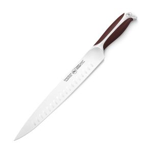 Gunter Wilhelm's 10" carving knife, featuring the best carving knife, rests, Brown ABS Handle