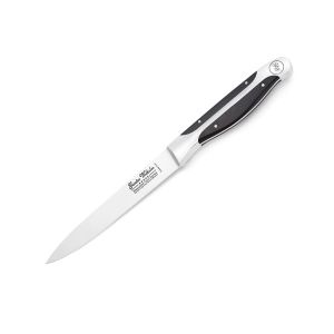 5 Inch Utility Knife, Black ABS Handle, Full Triple-Tang Handle