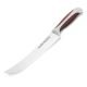 10 Inch Butcher Knife, Full Inner Tang Handle, Brwon & Grey ABS Handle, Textur Handle, 10 Inch Cimeter Knife